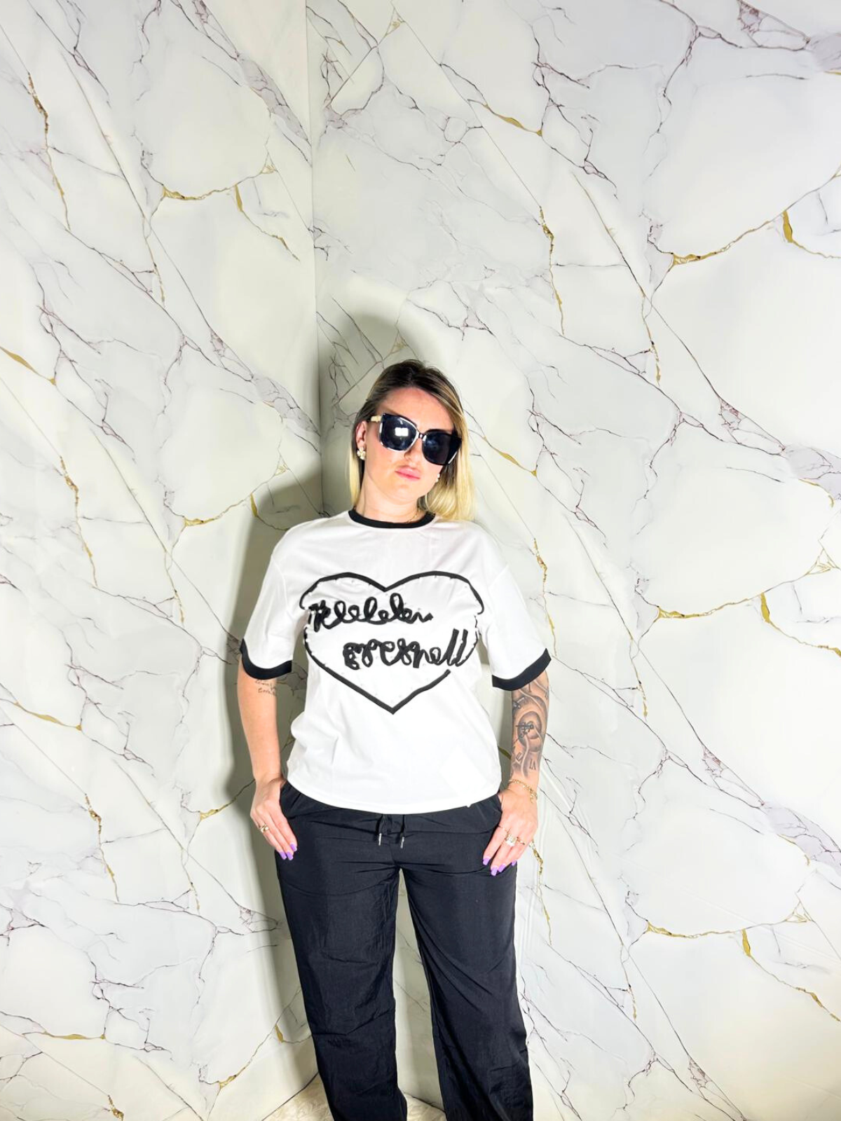 T-shirt cuore