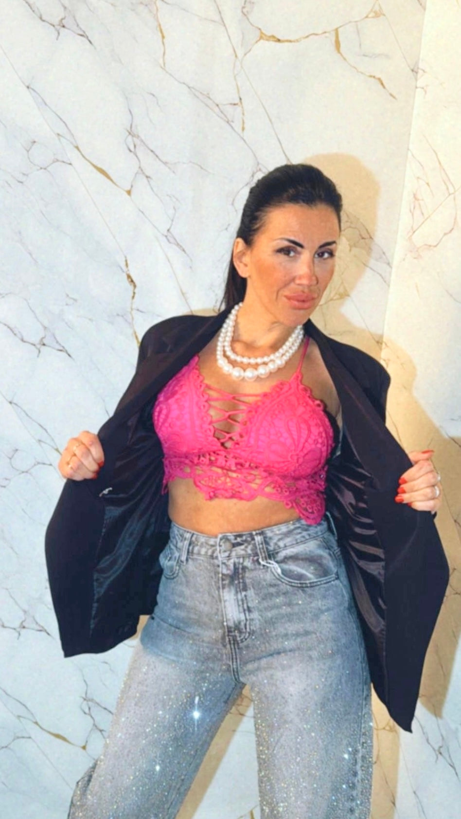 Giacca glamour