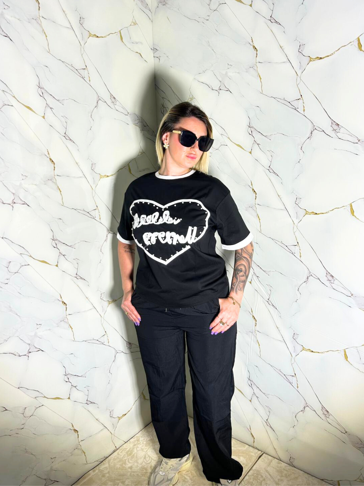 T-shirt cuore